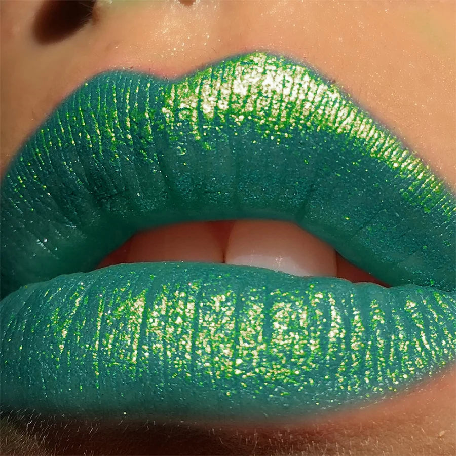 3 Colors Smoky Green Lipstick Pencil Stick Waterproof Pearlescent Qme
