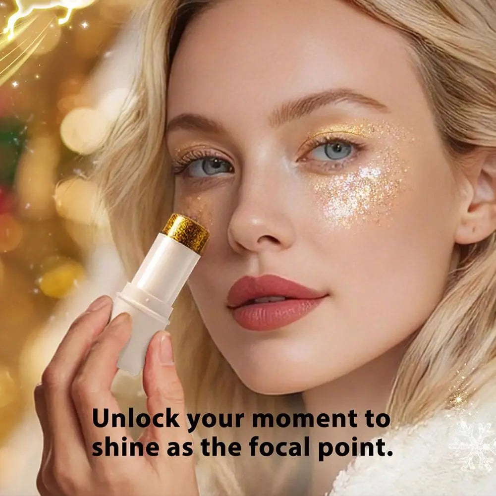 Holographic Sequins Body Glitter Stick Face Hair Makeup Festival Qme