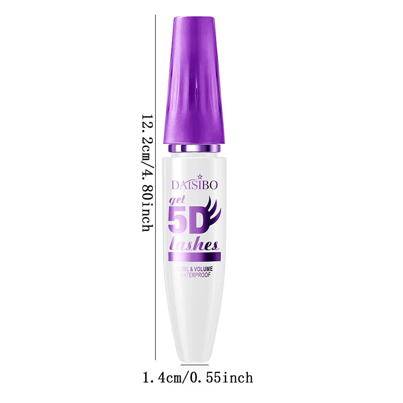 Eye Black Waterproof Sweat Proof Non Smudging Curly Thick Durable Qme
