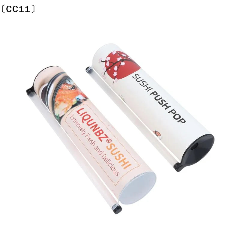 Food Grade Sushi Paper Tube Push Mold Quick Maker DIY Roller Home Qme