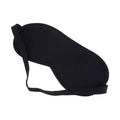 Black Sleep Eye Mask Filled Sunshade Travel Relaxation Aid Blinds Eyes Qme 1PCS