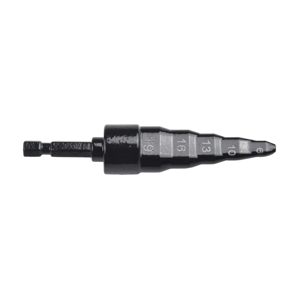 5-In-1 Air Conditioner Copper Pipe Expander Swaging Drill Bit Soft Copper Tubing Tools HVAC Repair Tool 6/10/13/16/19 Mm Qme