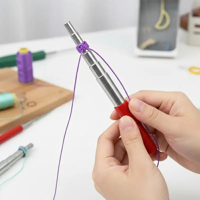 Winder Wire Five-section Coil Diy Winder Wire Copper Jewelry Tool Rope Knitting Fixed Rod Copper Wire Metal Setting Qme