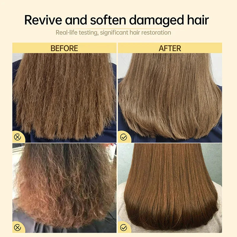 8 Seconds Hair Mask Smoothing Straightening Keratin Hair Treatment Cream Soft Repair Damaged Frizz Professional Hair Care Qme