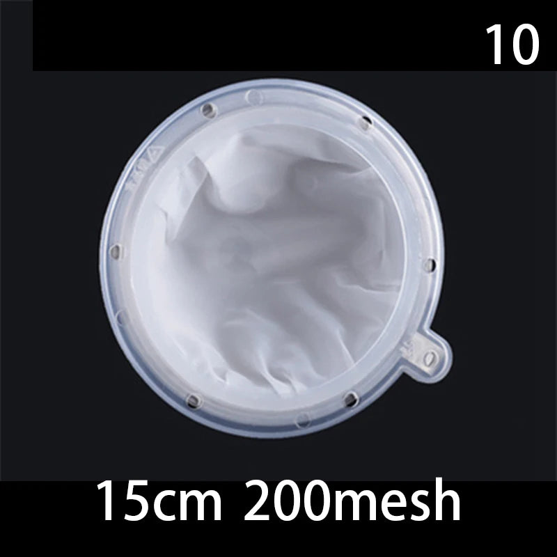 100/120/200/300/400/450 Mesh Nylon Filter Stainless Steel Funnel For Fruit Milk Traditional Chinese Medicine Oil White Wine Qme style 10