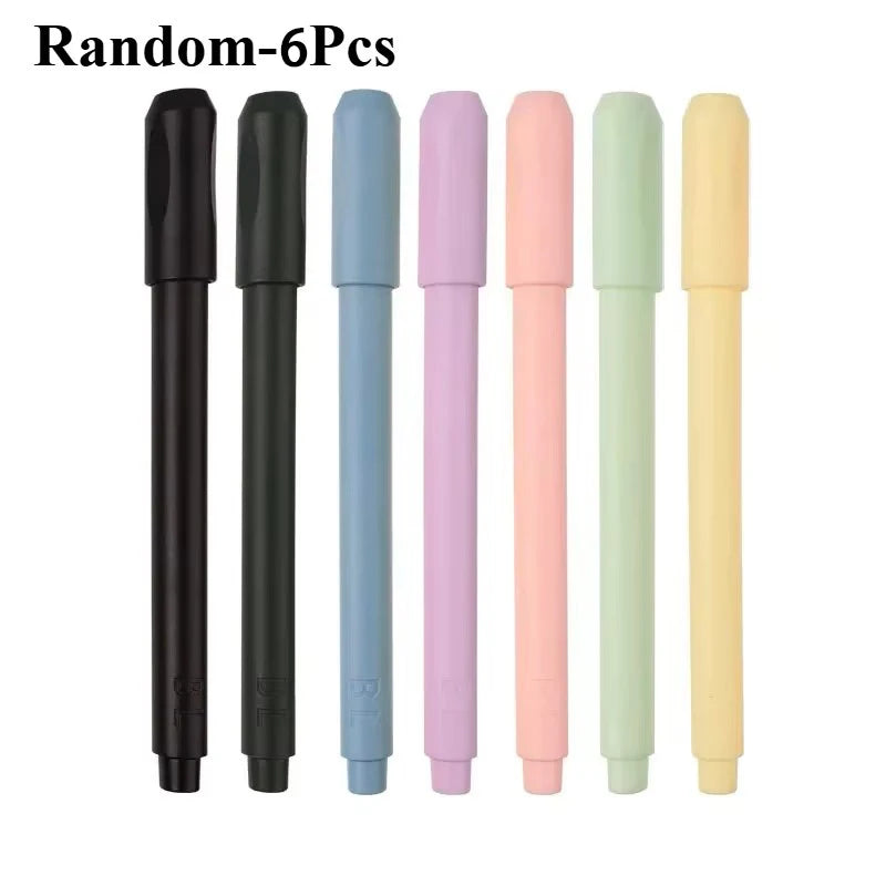 5/6 Pcs Pencil extender art pen grip pen holder sketching pencil colored pencil case extension art school office supplies Qme Random-6Pcs