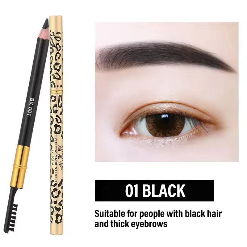 Eyebrow Pencil Cosmetics Makeup Tint Natural Long Lasting Paint Tattoo Eye Brow Waterproof Black Brown Eye Shadows Beauty Tool Qme