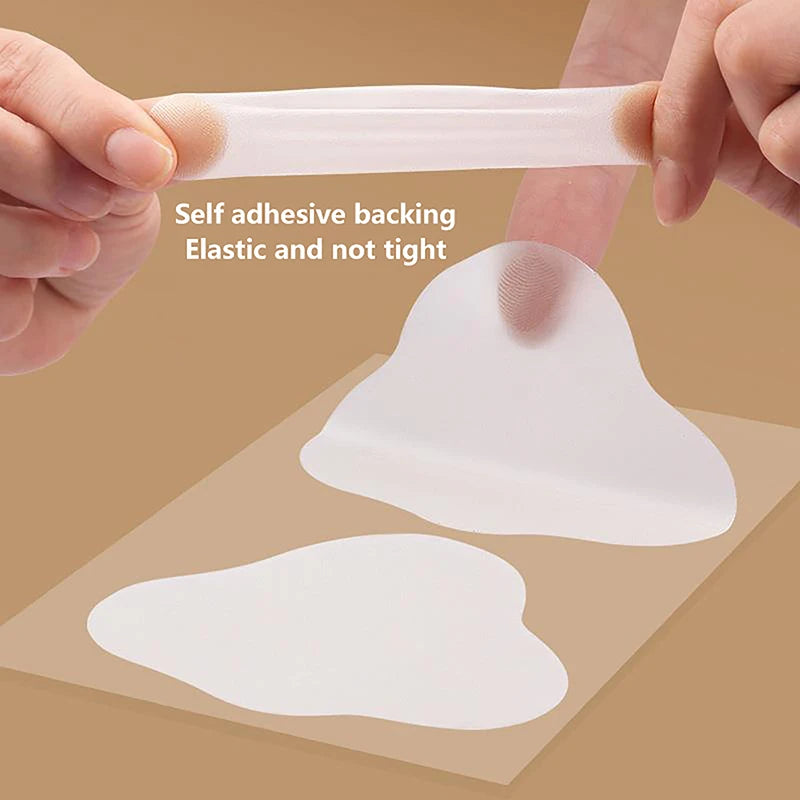 1Pair Board Invisible Transparent Anti-friction Heel Sticker Qme