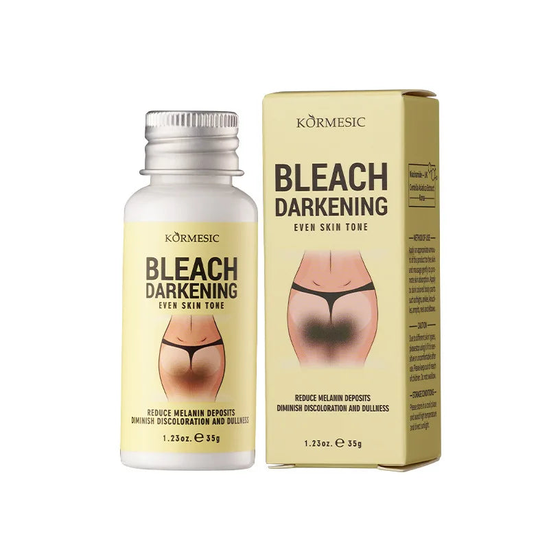 Body Whitening Cream Private Parts Underarm Dark Skin Bleaching Serum Niacinamide Whitening Lighten Dark Spots Snow Bleach Cream Qme 1pc