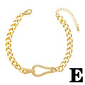 New Hot Punk Hip Hop Personality Leopard Head Bracelet Men and Women Cool Zircon Gold Plated Cuban Chain Wholesale Qme E