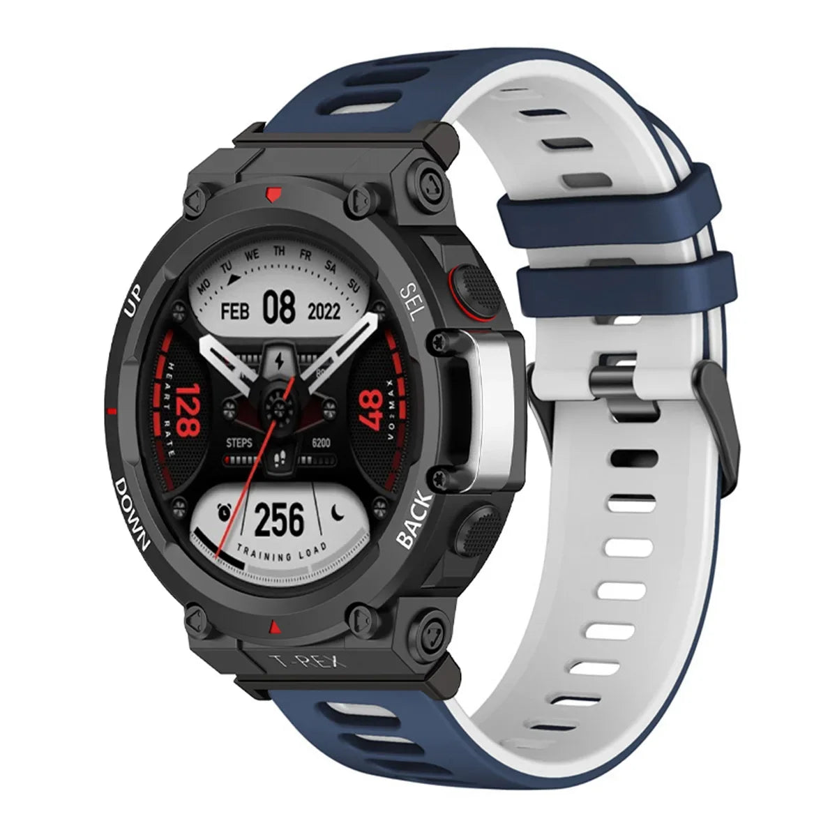 Soft Silicone Strap For Huami Amazfit T-Rex 3 Smart Watch Band Sports Bracelet For Xiaomi Amazfit T-Rex/T-Rex2 Correa Wristband Qme MUW Amazfit T-Rex 3