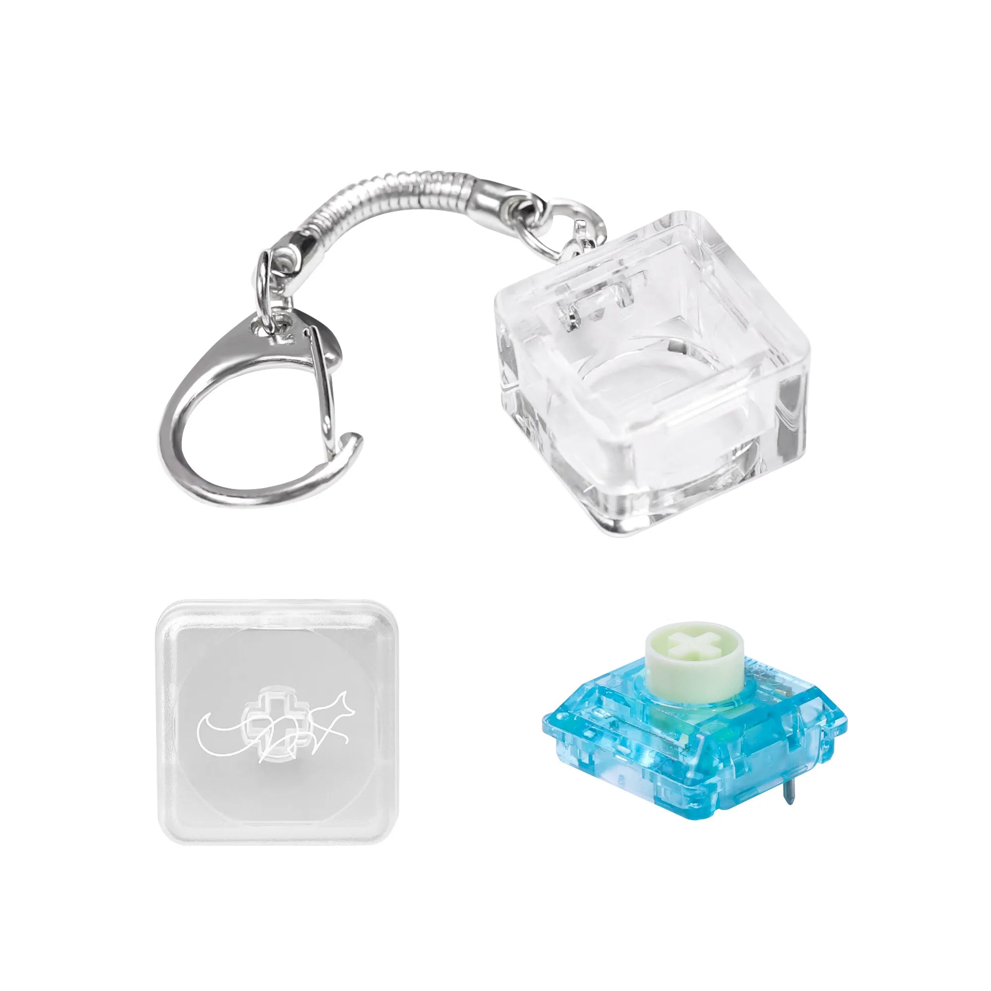 12 Kind Finger Button Anti-stress Toy Acrylic Mechanical Keyboard Keycaps Office Decompression Calming Children Adults Unzip Top Qme summer
