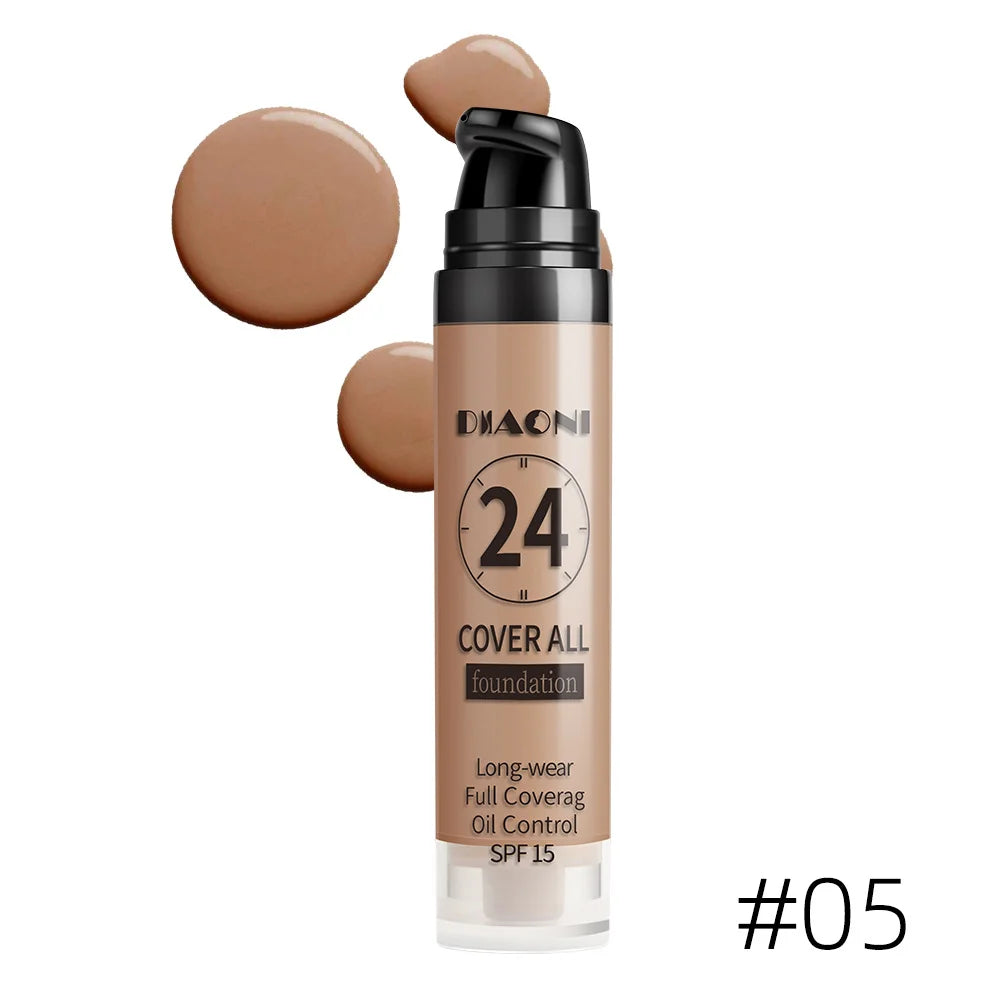 Professional Makeup 9-color Waterproof Moisturizing Liquid Fully Qme 05