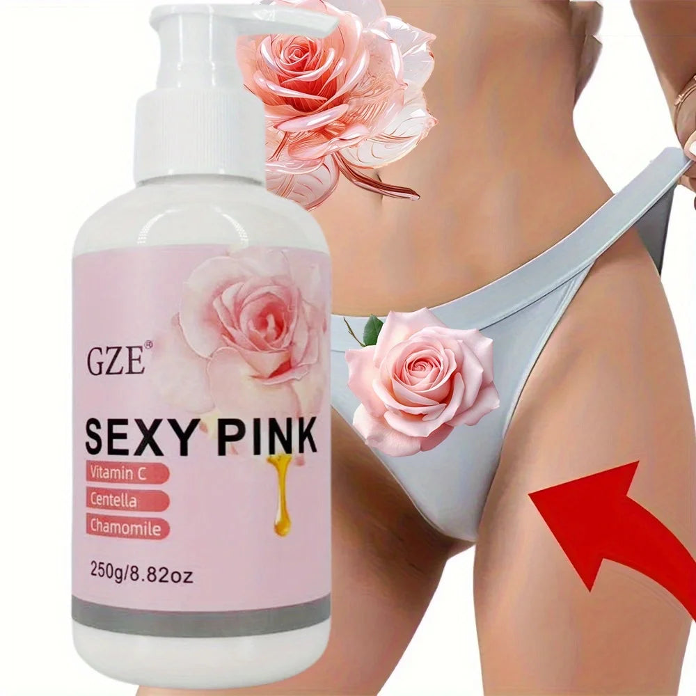 GZE Pink Private Area Moisturizer, Moisturizes And Tights, Gentle And Suitable for Sensitive Skin, Fresh Aroma, Fast Absorption Qme