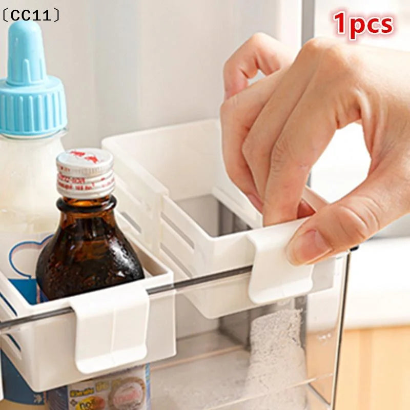 CC11Multifunctional Refrigerator Side Door Retractable Rtorage Box Qme