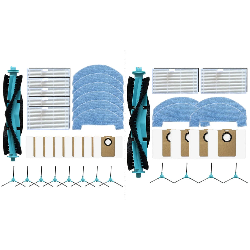 For Ultenic For T20 Pro For Honor S3 R3 Robot Vacuum Cleaner Replacement Main Brush Mop Cloth Filter Dust Bag Side Brush Kit Qme