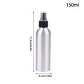 30 50 100 120 150 250 Empty Aluminum Spray Bottles Travel-size Qme 150ml Black