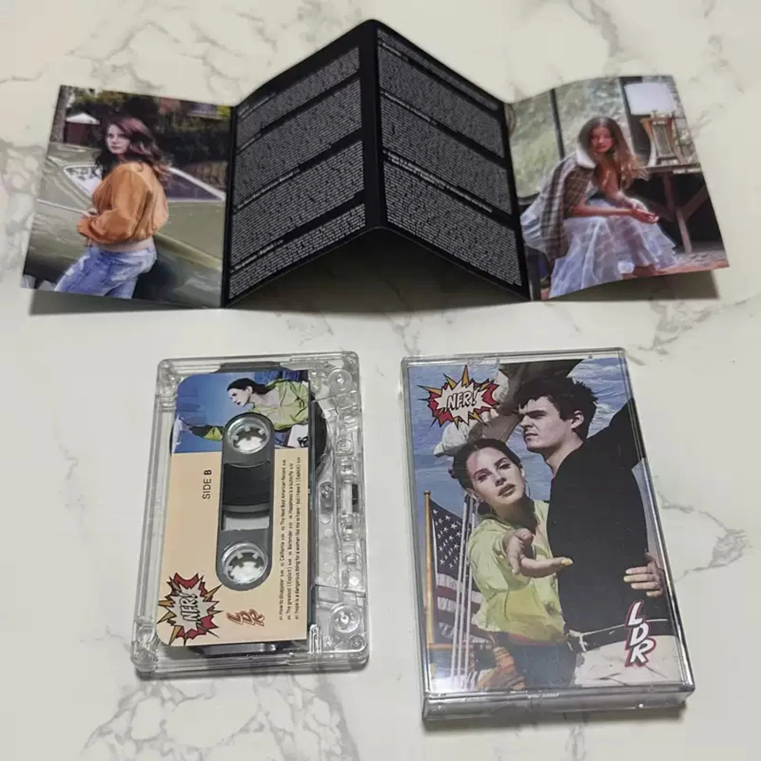 Retro Indie Pop Cassette Tape | American Comic-Style Duo Collage Cover, High-Fidelity Analog Full Track Edition Qme