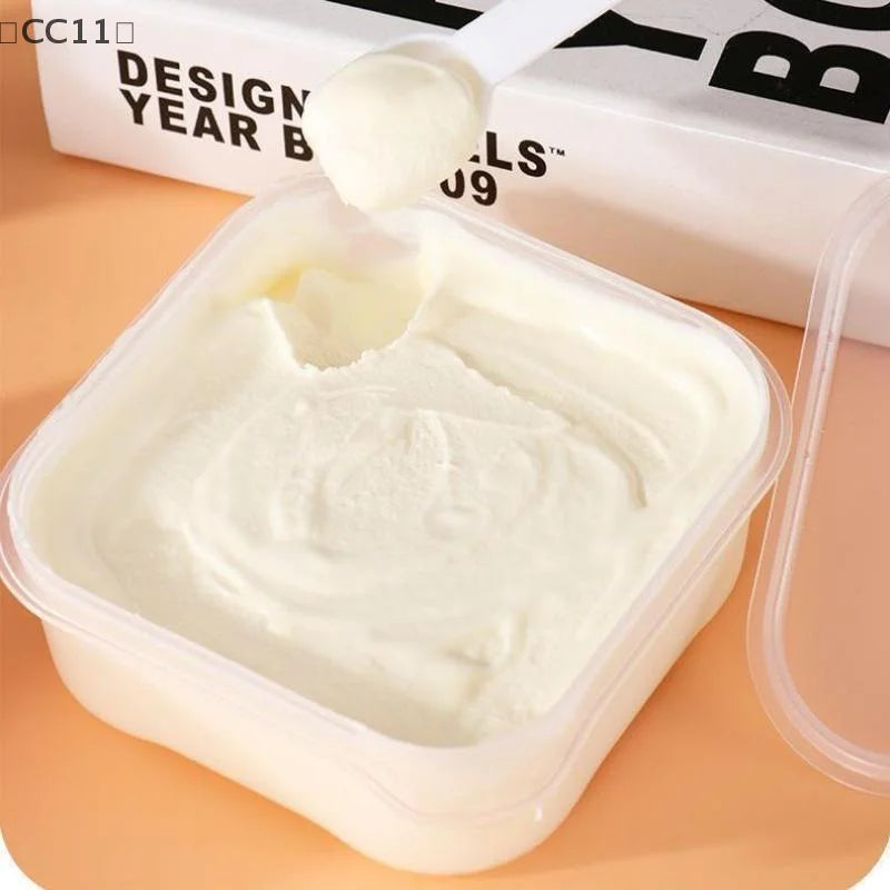 CC11350 Ice Cream Storage Tub Reusable Box Container Mold Lid Kitchen Qme