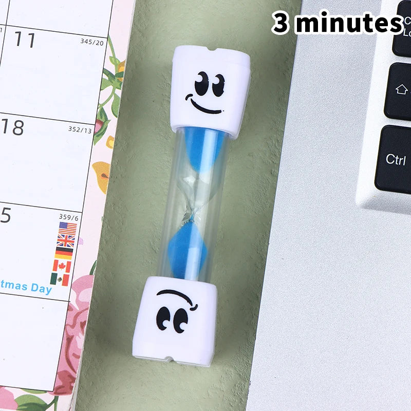 2-Minute Creative Big-eye Timer Children Tooth Brushing Sandglass Qme B4