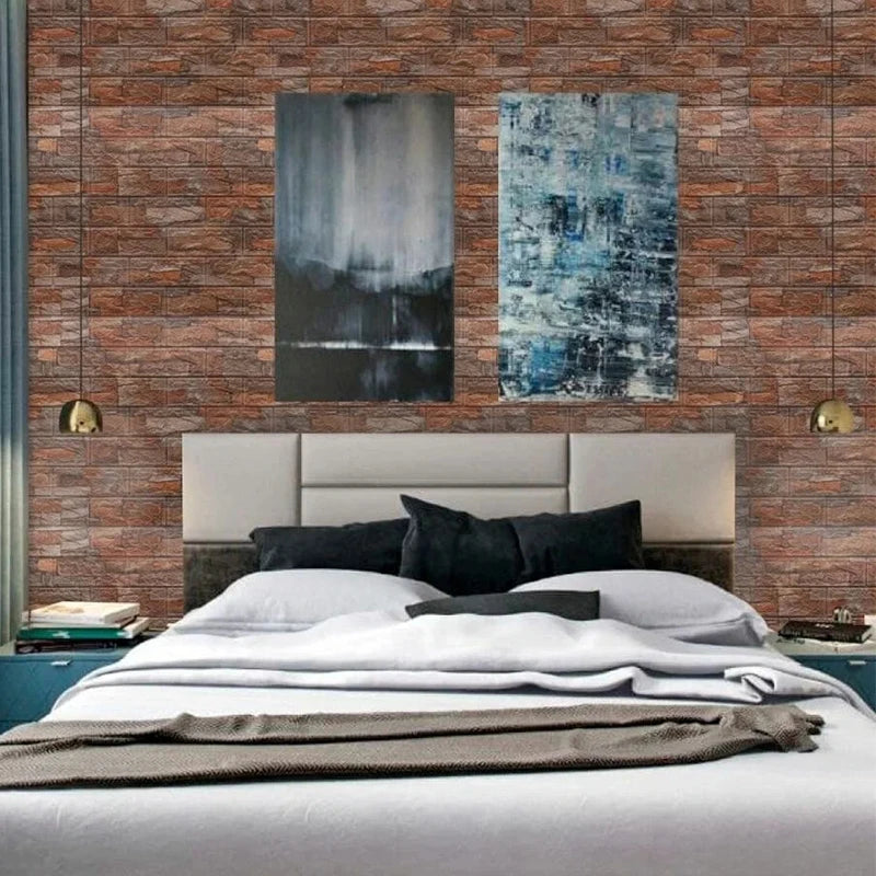3D Wallpaper for Walls Self Adhesive Waterproof Wall Stickers Home Decoration Decorative Wall Panel European Room Decoration Qme