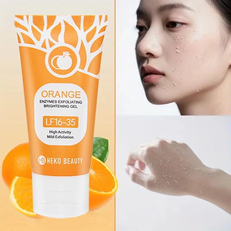 Orange Exfoliating Gel Exfoliation Dead Removal Deeply Cleansing Qme