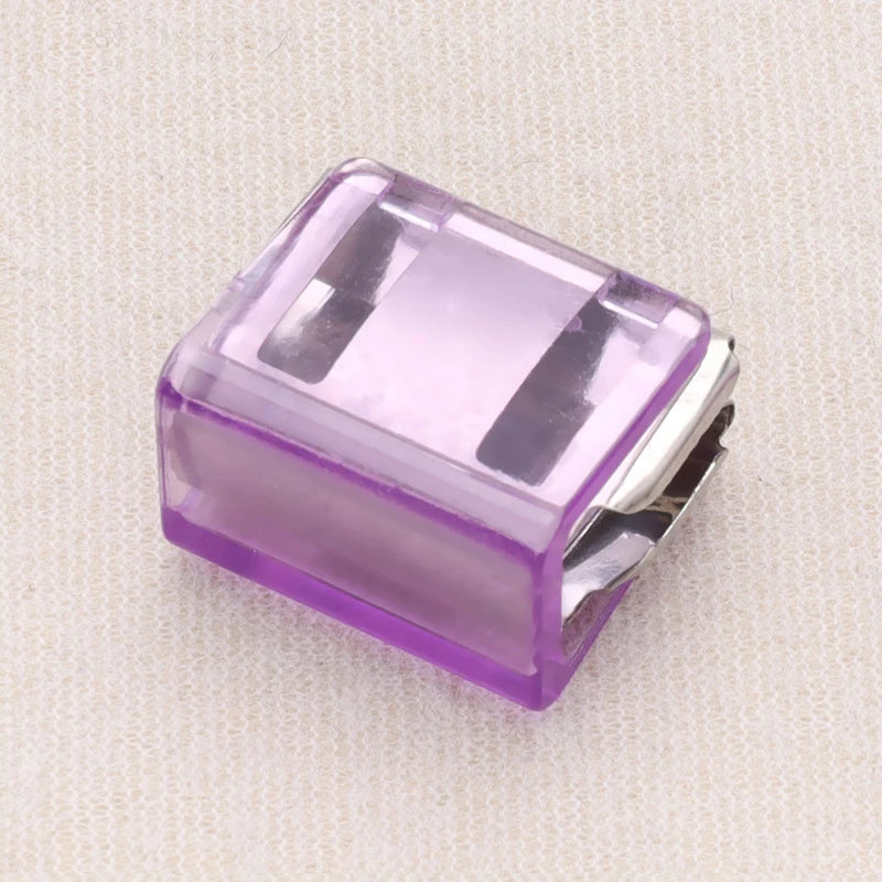 4PCS Multi Function Pants Clips Leg Straps Clips Holder Clothing Pin For Clothes Long Pants Legs Sleeves Qme Purple