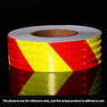 Reflective Adhesive Tape Twill Green-Red Strips Waterproof Safety Reflectors Sticker For Car Qme 5cm 10m