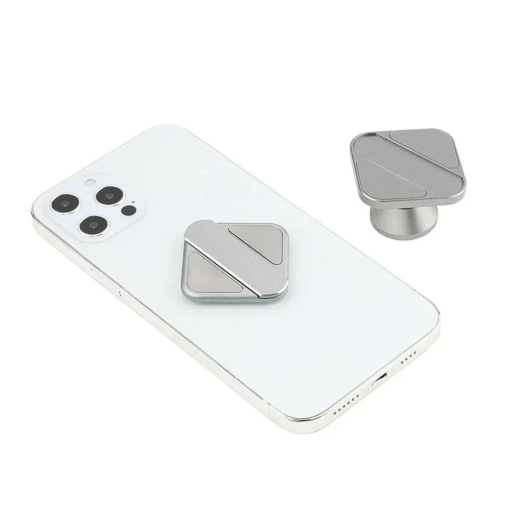 Magnetic Portable Car Phone Holder Stand In Car for IPhone Magnet Mount Cellphone Support Telephone Holders Qme gray