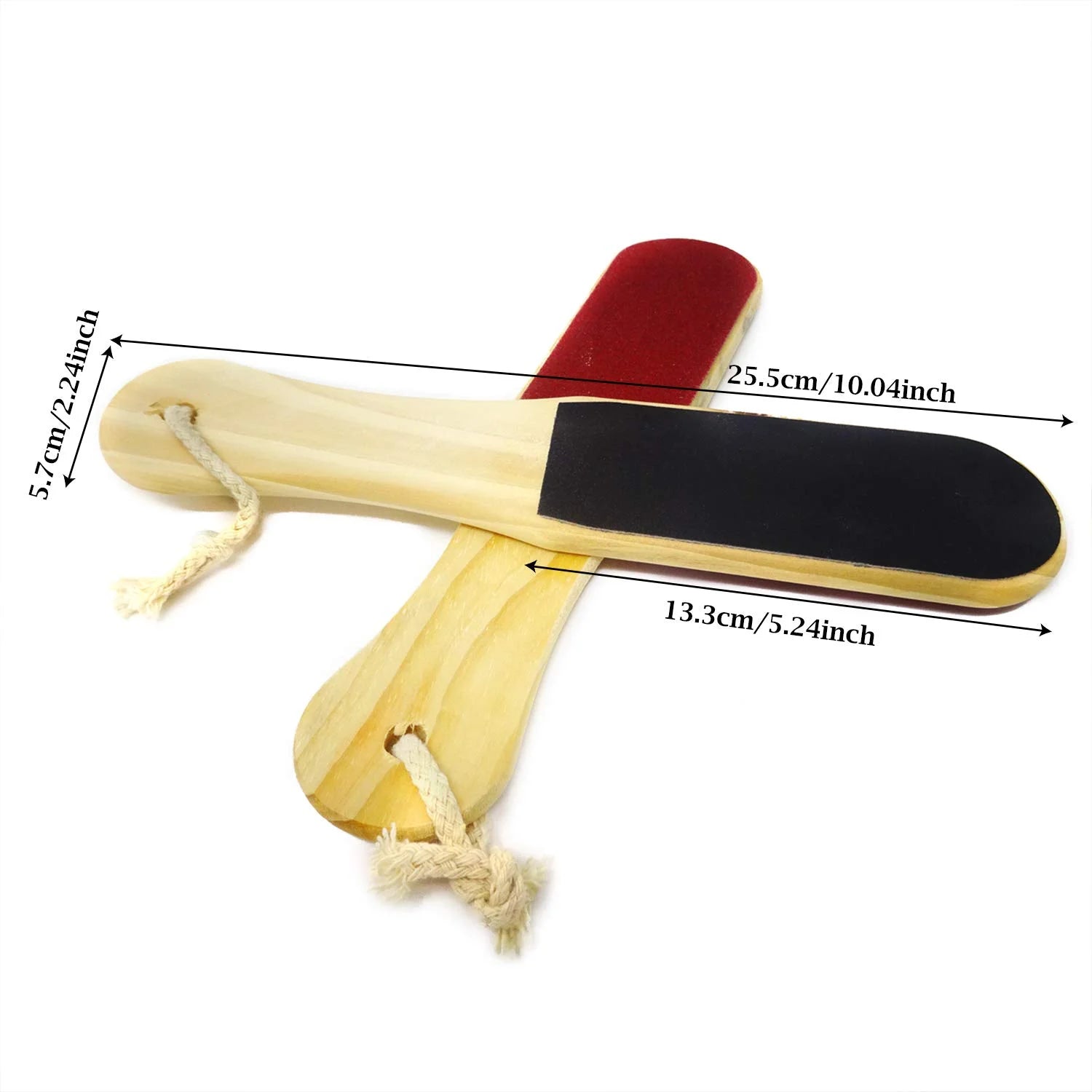 1 Wooden Foot Files Scrub Remove Dead Skin Callus Pedicure Tool Home Qme