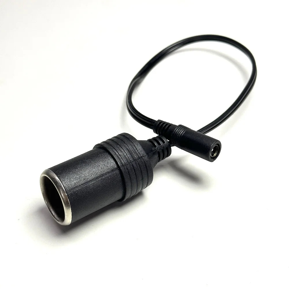 5pcs 12V 24V Car Cigarette Lighter DC 2.1 x 5.5 mm Male/Female Plug Charger Power Cable Universal For Car Truck Bus Qme DC Female Connector 5 Pieces