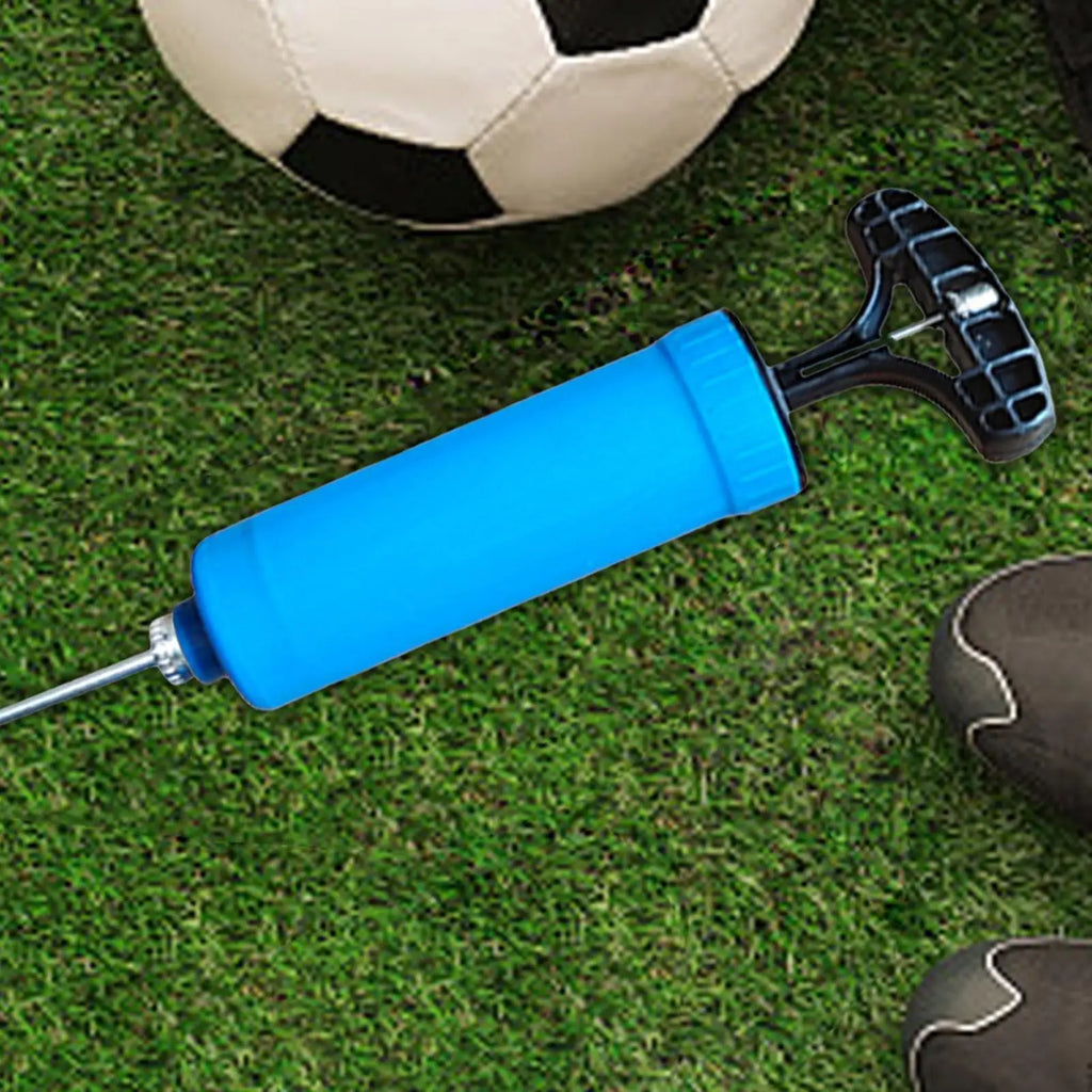 Air Pump Portable Sports Ball Hand Pump Manual Air Pump Fashionable Hand Air Pump with Needle for Volleyball Soccer Basketball Qme