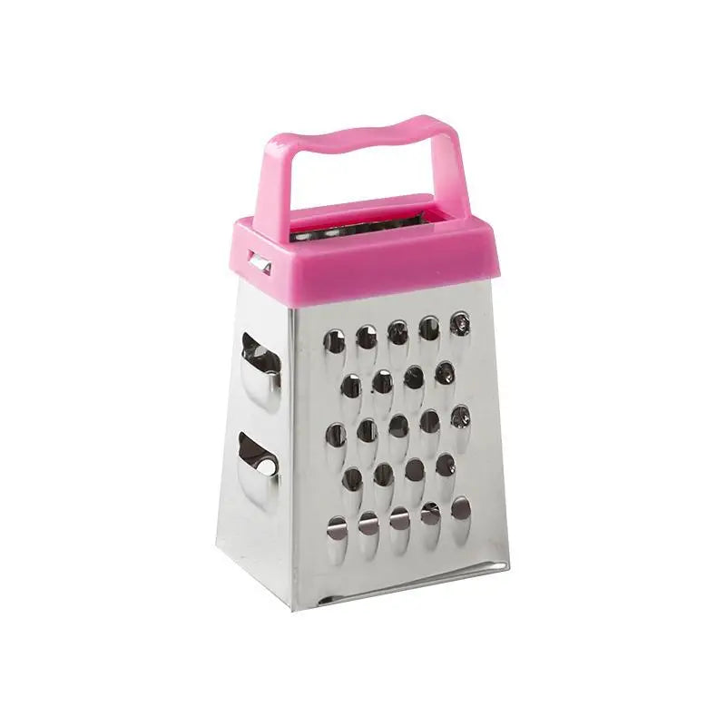 Mini Stainless Steel Four-sided Cucumber Grater Fruit Planer Cheese Qme Purple