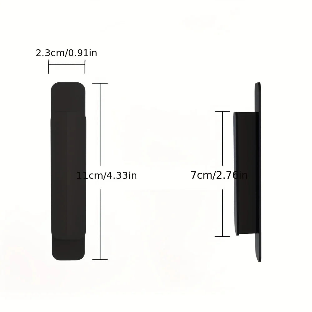 Two self-adhesive door handles, no need for punching, multifunctional handle, adhesive cabinet handle Qme