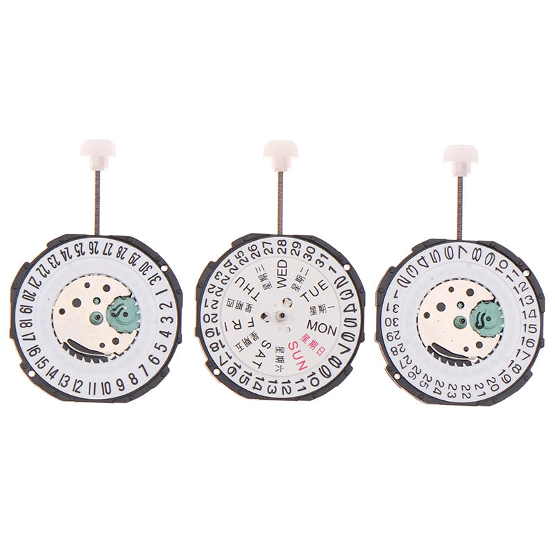 China Sunon Sl28 Sl28-6 Quartz Movement Replacement Three Hands Calendar Date A Cheap Alternative To 2115-20z Movement Qme