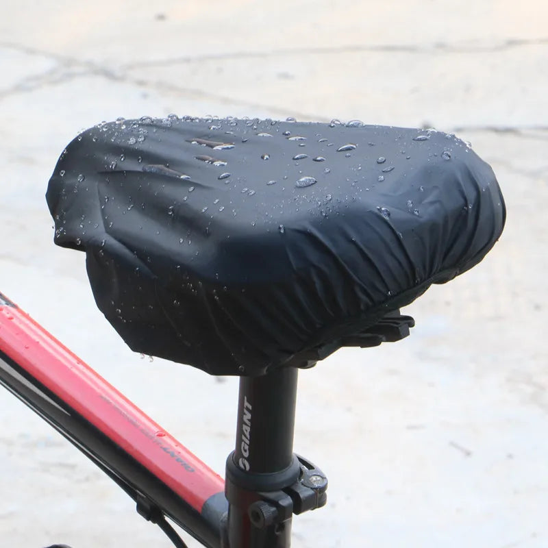 Waterproof Dustproof Bike Saddle Cover Mountain Road Bikes UV Qme