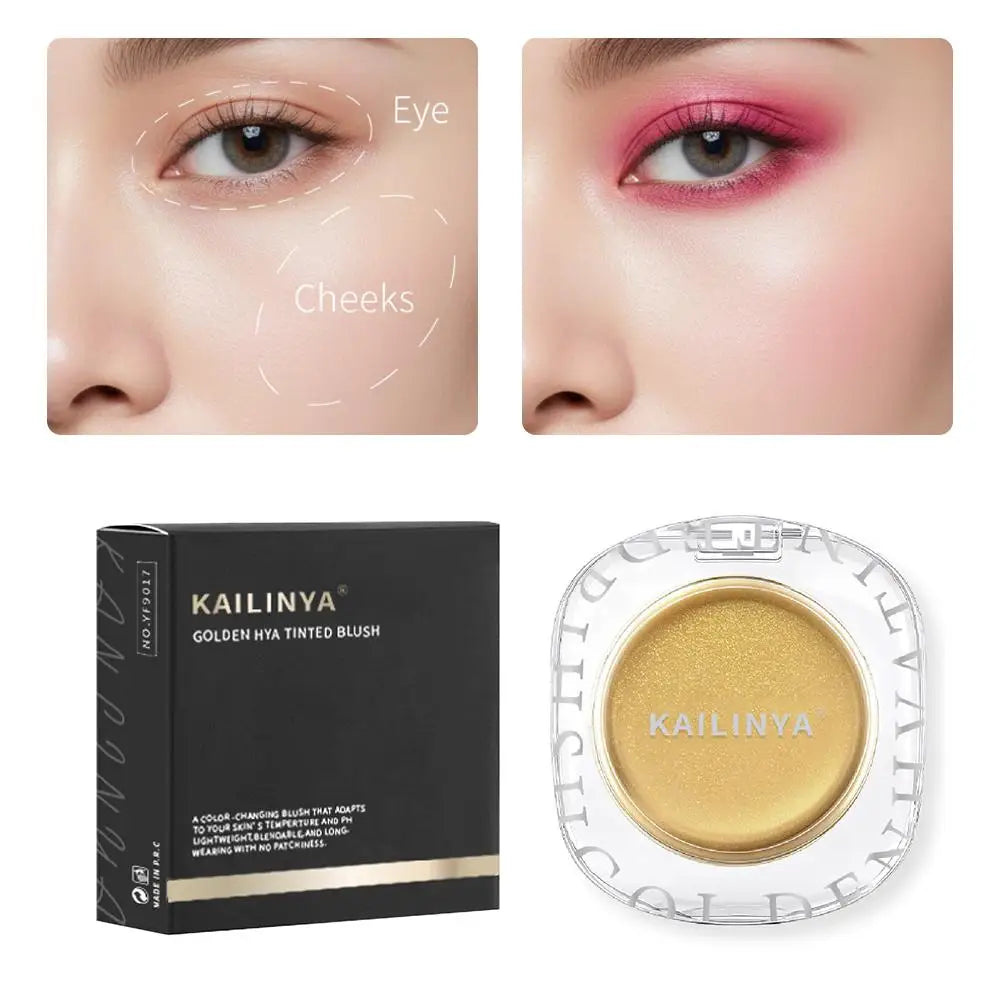 Golden Changing Blush 3-in-1 Tinted Hydrating Blusher Cream Cheeks Qme