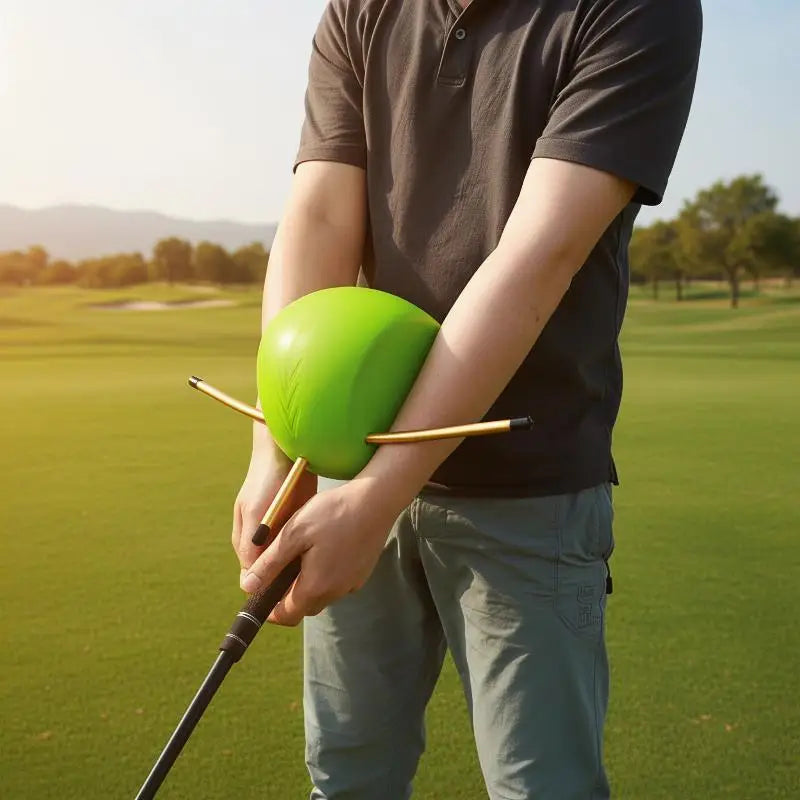 Golf Swing Trainers Adjustable Buckle Tool Practice Trainer PU Foam Qme