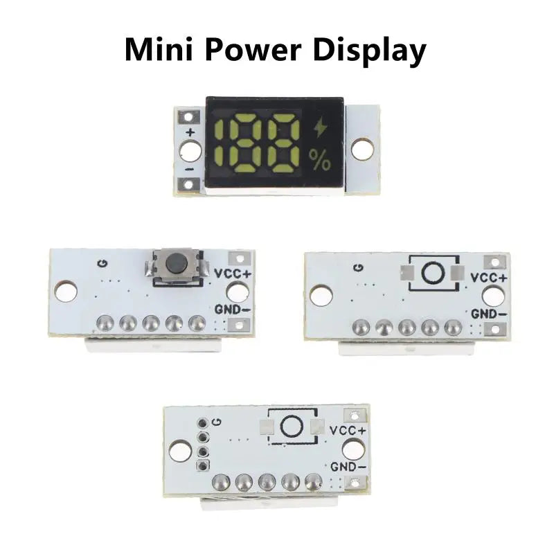 LED Percentage Display 1S-4S Battery Module Smart Home Power Solutions Qme