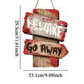 Halloween Decoration Sign Outdoor Holiday Decorative Board Warning Qme C China Mainland