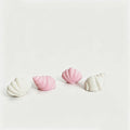 4pcs Shell & Conch Photo Clips, 3D Printed Desktop Stand, Cute Portable Note Card Holder Qme 4pcs