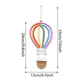 Rainbow Wall Pendant Air Balloon Hanging Tassels Woven Handmade Boho Qme Type 2 China Mainland