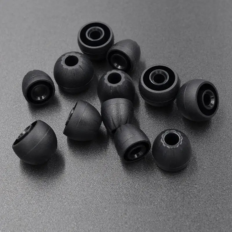 Replacement Earpads KZ In-ear Earphones 3 Pairs Silicone L M S Sizes Qme