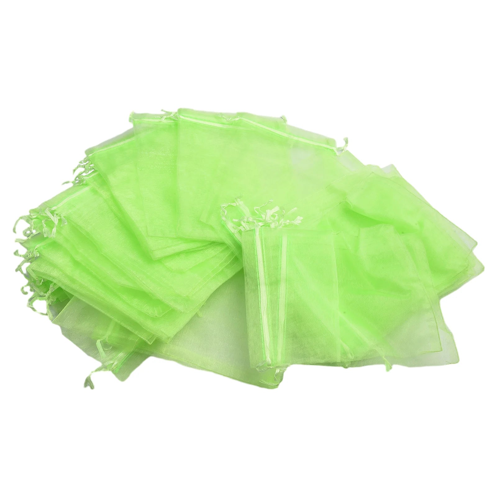 50Pcs Plant Fruit Grape Protection Netting Bags With Drawstring For Trees Garden Cover Mesh Bags To Protect Plants From Birds Qme