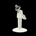 10pcs New Wall Mount Bracket Installation Metal Holder Secure Rotary CCTV Camera Stand for Security Surveillance Camera Qme white