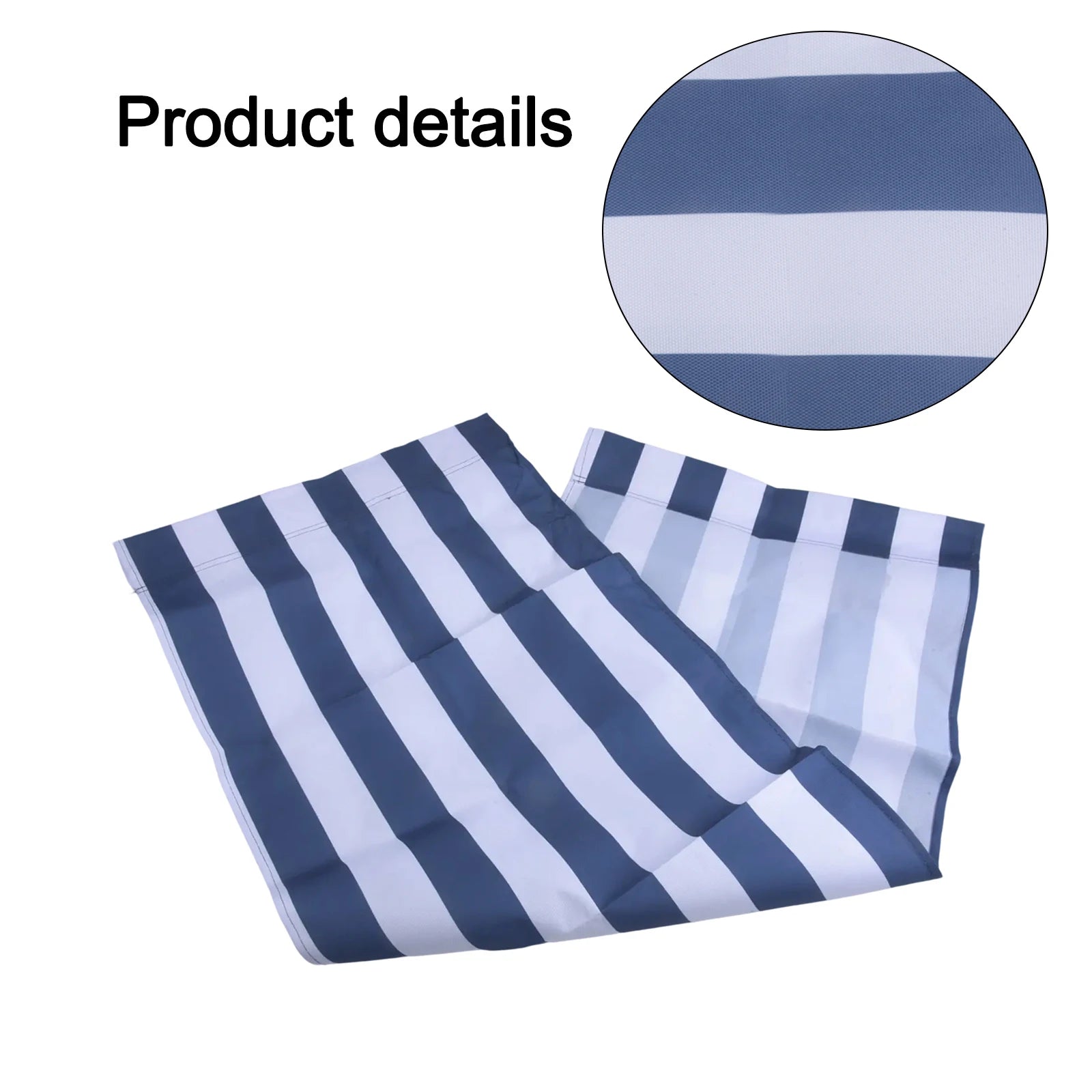 Beach Chair Cover Beach Lounger Replacement Cloth Polyester Cloth Fabric Picnic Chairs Cover Fishing Chairs Cover 120x44 Cm Qme