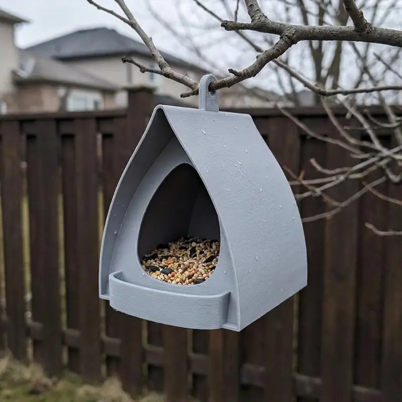 Outdoor Garden Yard Tree Bird Watching Decor Hanging Feeder House Qme