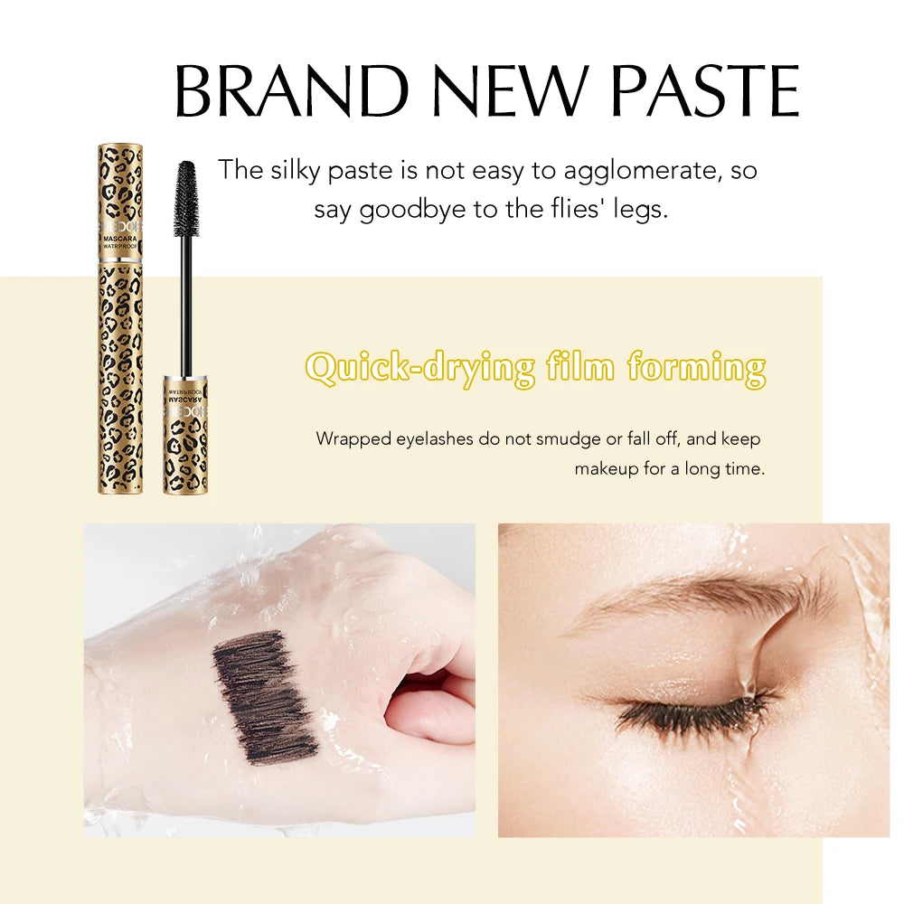 Black Eye Durable Waterproof Natural Curling Eyelashes Not Easy Qme
