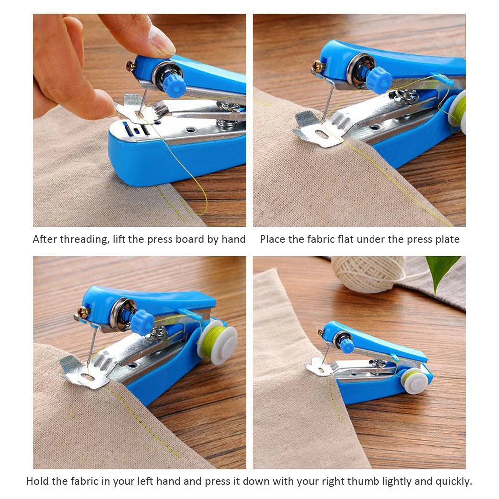 Mini Sewing Machine Handmade Sewing Machine Random Color Mini Sewing Machine Portable Handmade Sewing Machine Qme