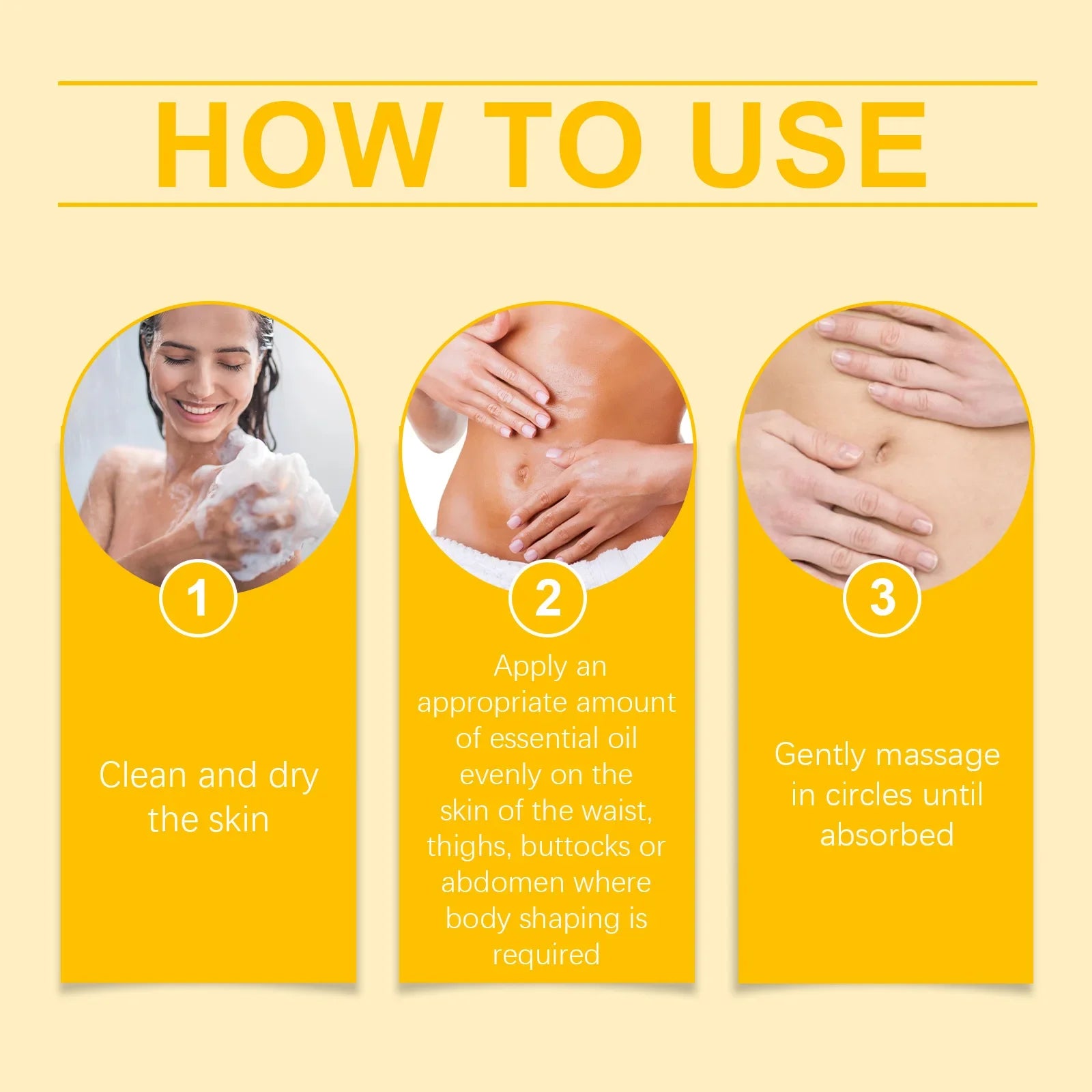 Body Care Oil Nourishing Firming Fat Burning Belly Waist Anti-Cellulite Relax Massage Shaping Tighten Weight Lose Slimming Oil Qme